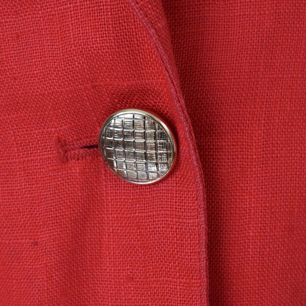 Vintage‎ 90s Ramie Rd Blazer by Chaus | size 8 - Picture 9 of 13